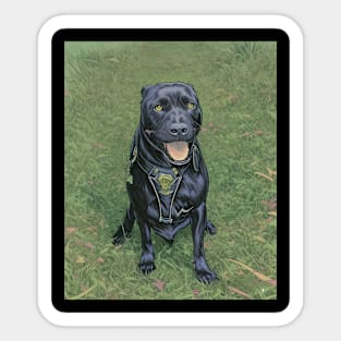 The Staffordshire Bull Terrier Sticker